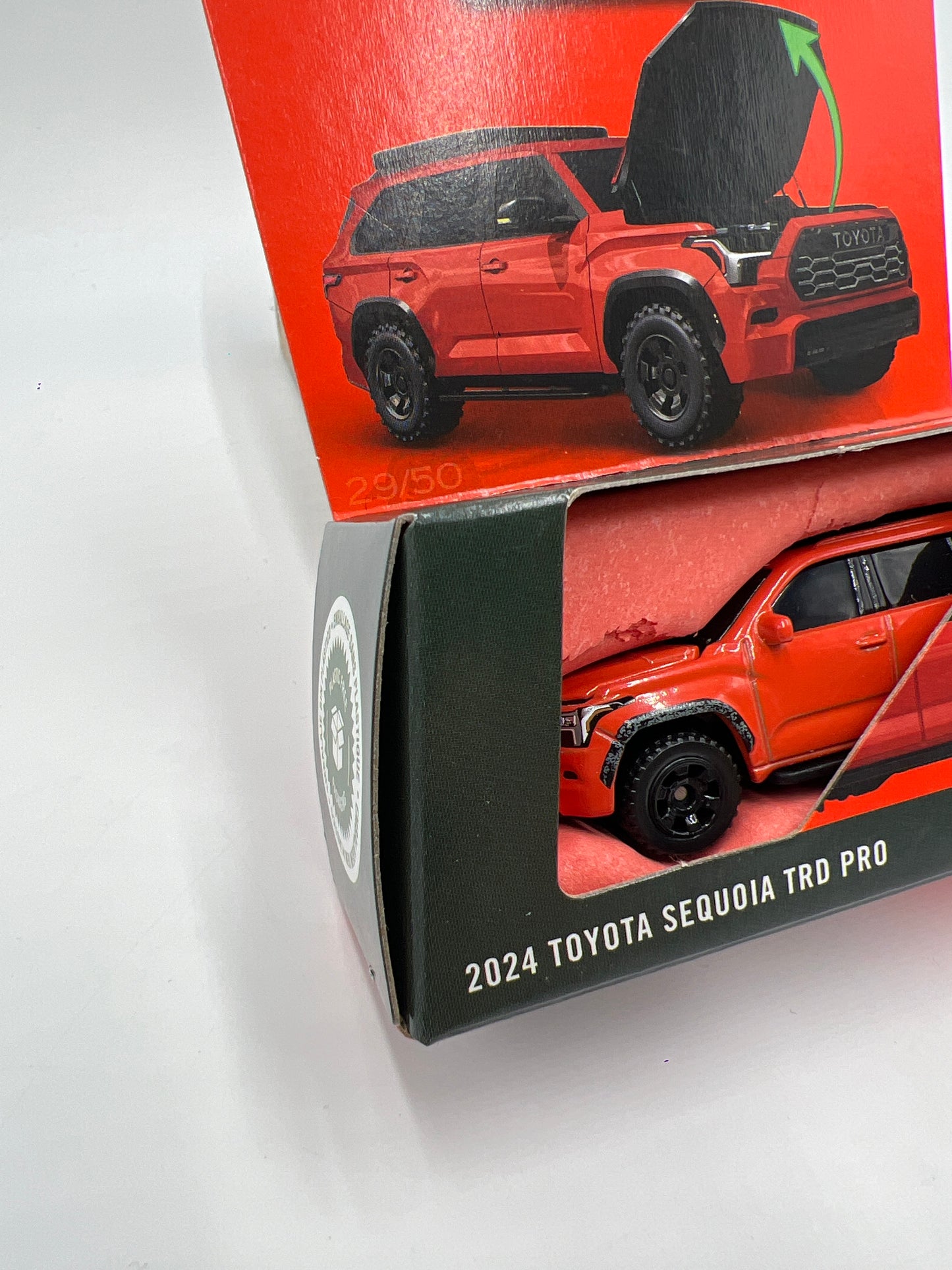 2025 Matchbox Moving Parts #29 2024 Toyota Sequoia TRD Pro Orange 167G