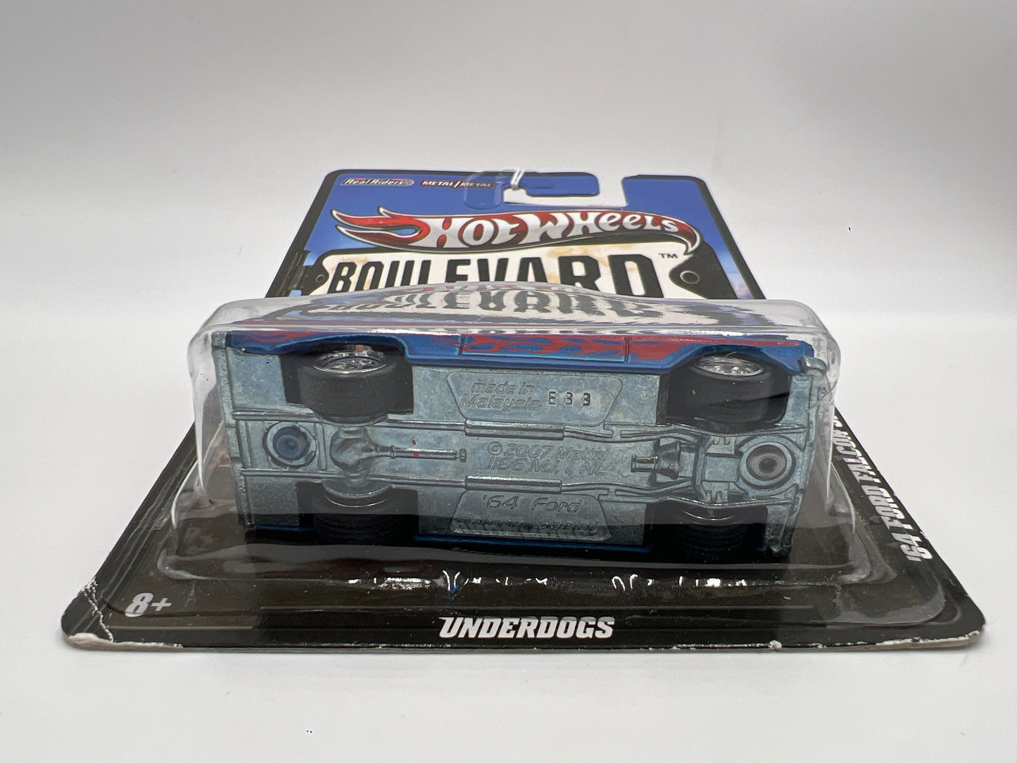 Hot Wheels Boulevard Underdogs 64 Ford Falcon Sprint Blue 244B