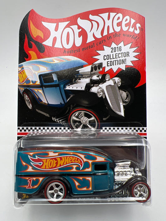 2016 Hot Wheels RLC Mail In #1 Blown Delivery Blue W/Protector