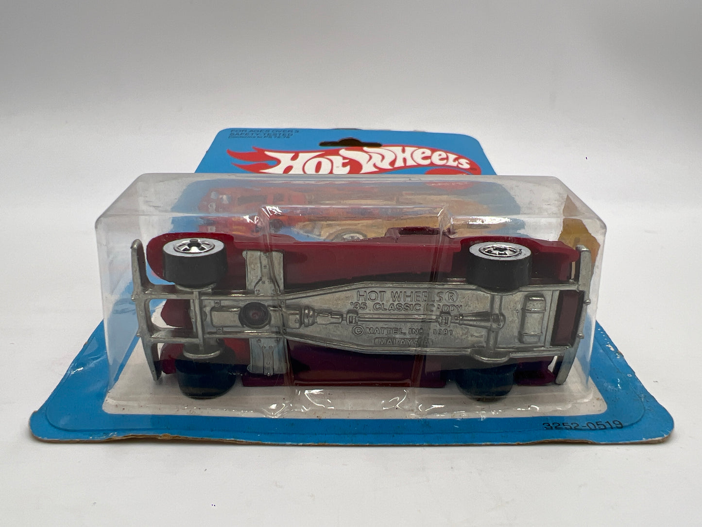 Hot Wheels Original 1982 #3252 35 Classic Caddy Burgundy W/Protector