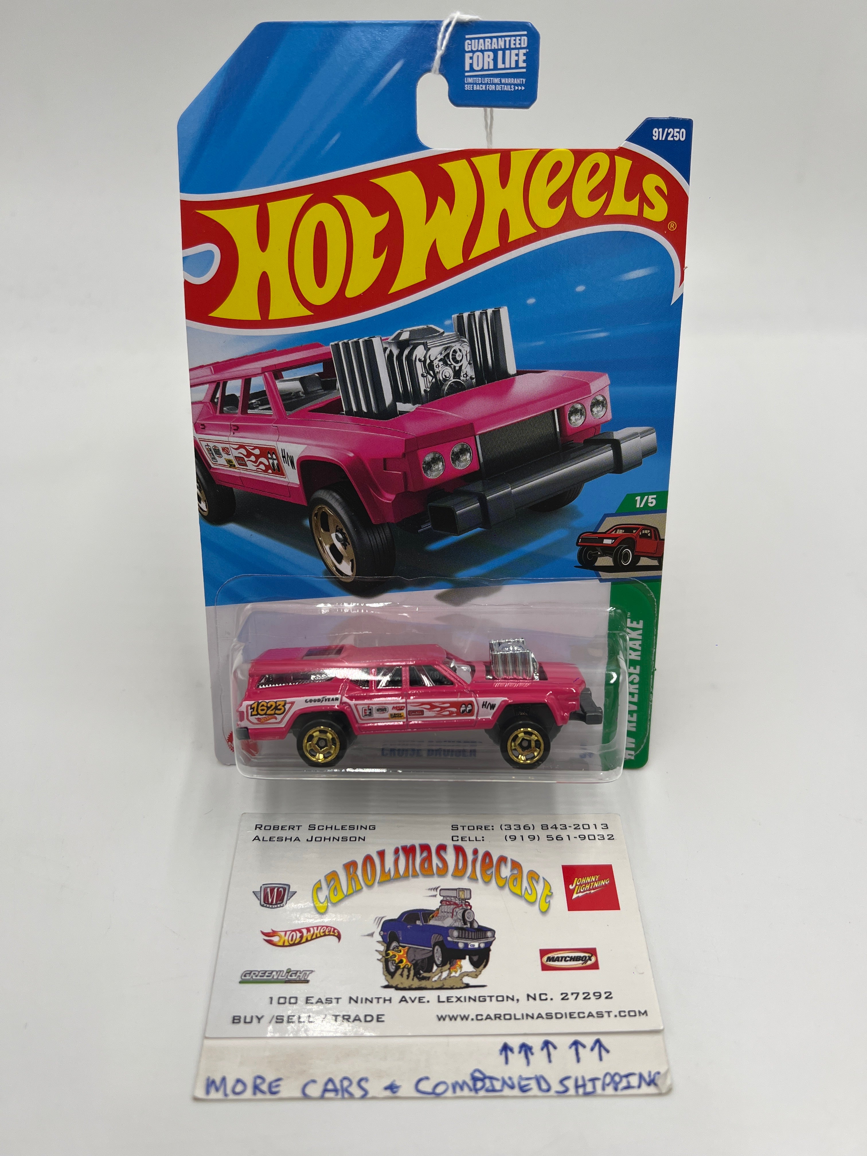 2025 Hot Wheels D Case #91 Cruise Bruiser Pink 58G – carolinasdiecast