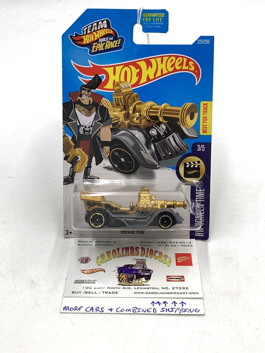 2016 Hot Wheels Treasure Hunt #223 Grease Rod 276H