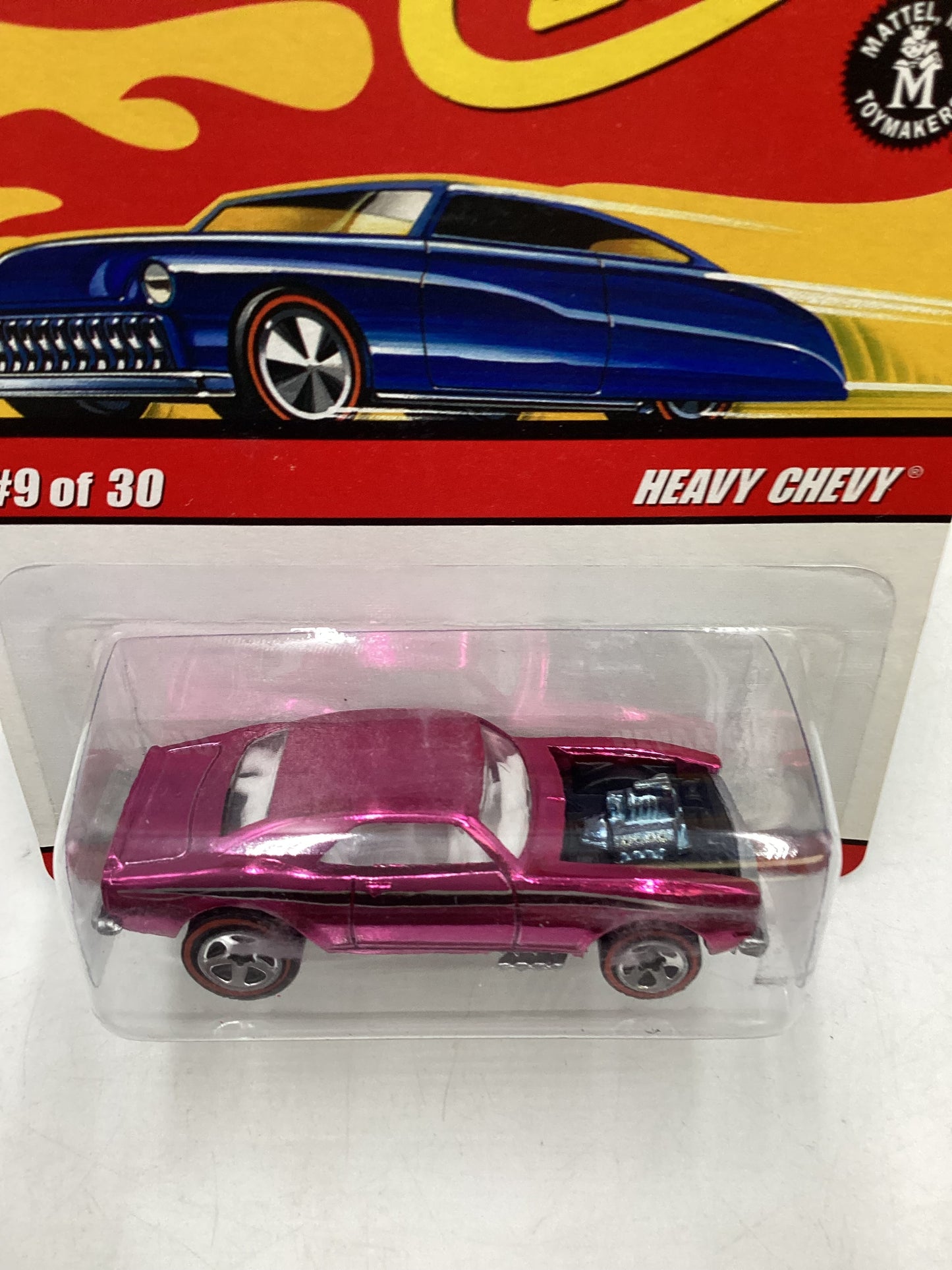 2007 Hot Wheels Classics Series 3 #9 Heavy Chevy Pink SR