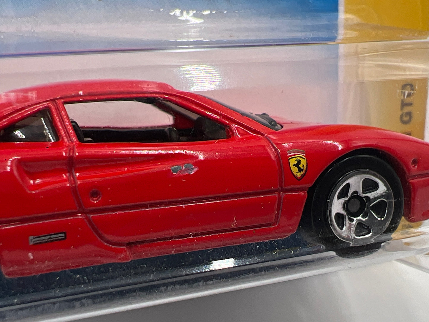 2008 Hot Wheels New Models #38 Ferrari GTO Red W/Protector