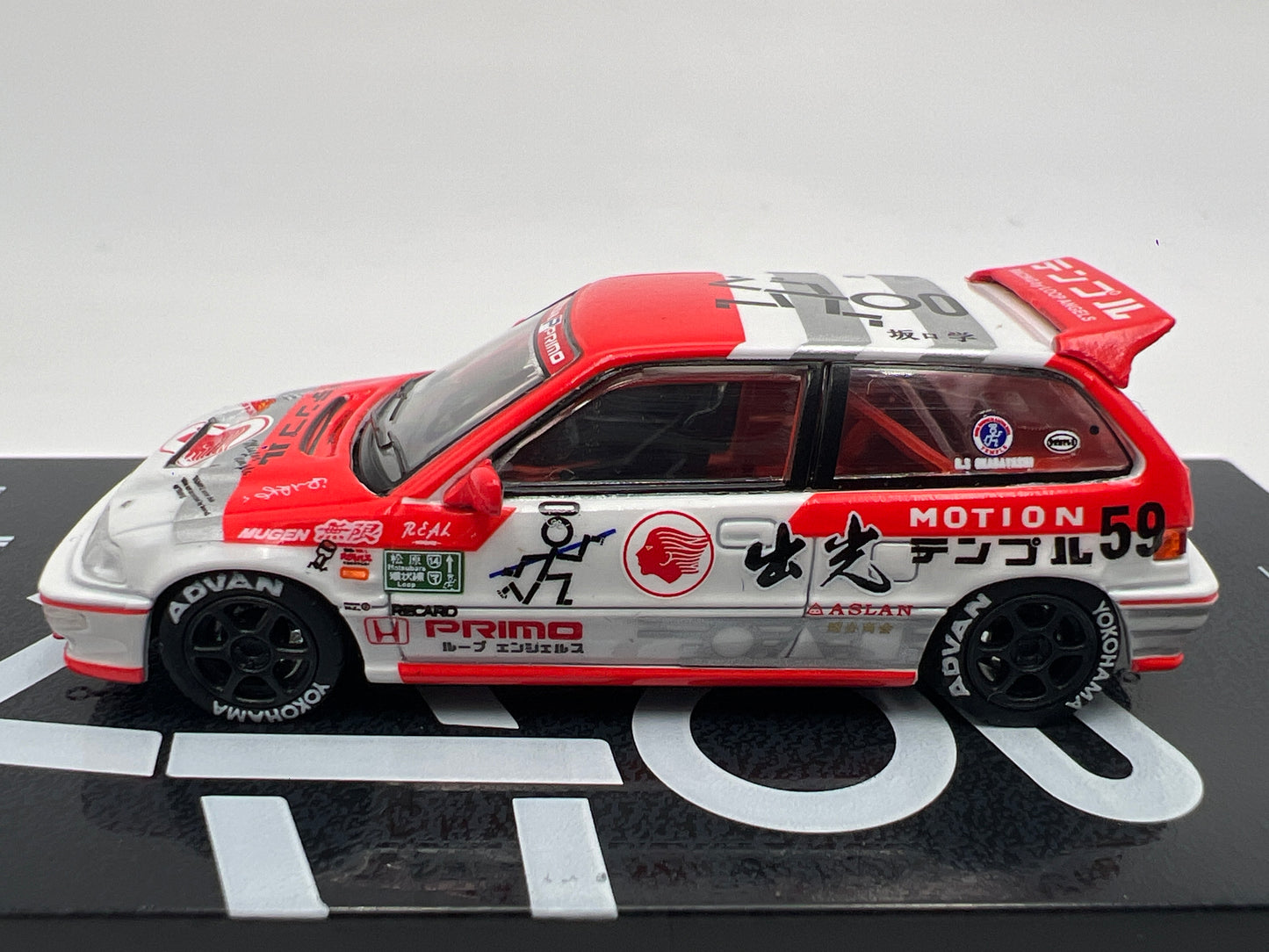 Inno64 1/64 JDM Collection Honda Civic EF9 Idemitsu Motion Temple Racing