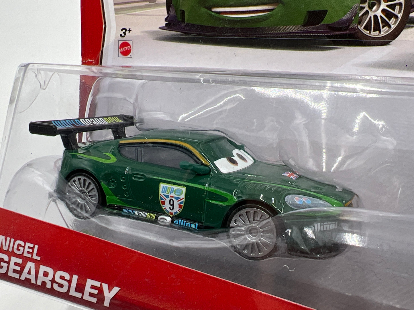 Disney Pixar Cars WGP 2 Pack Nigel Gearsley & Austin Littleton Card Not Perfect