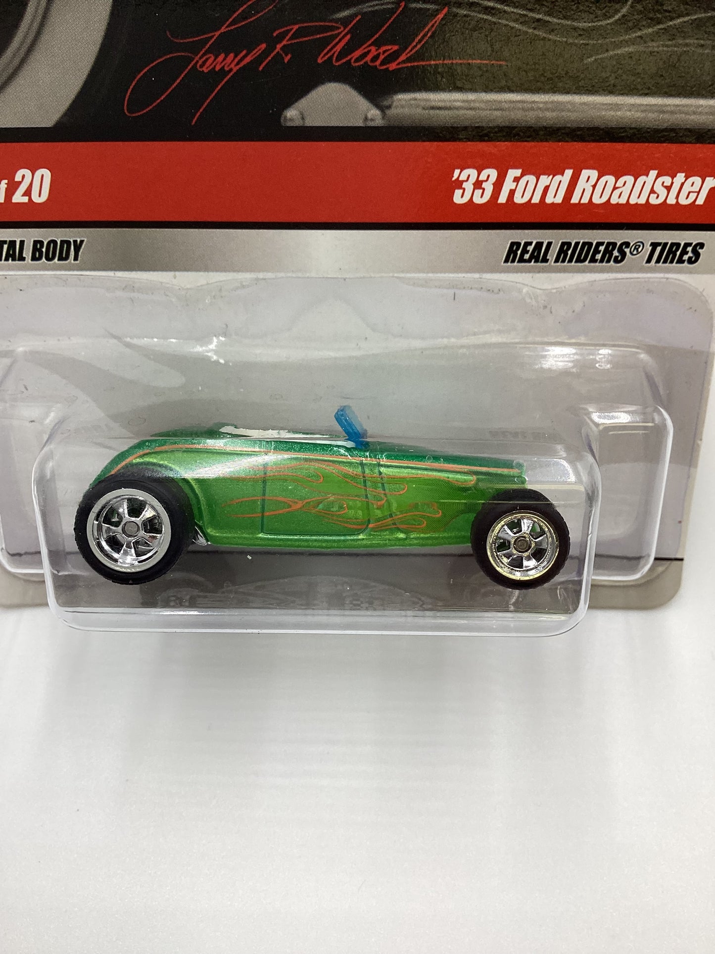 Hot Wheels Larrys garage 18/20 33 Ford Roadster Green 245P