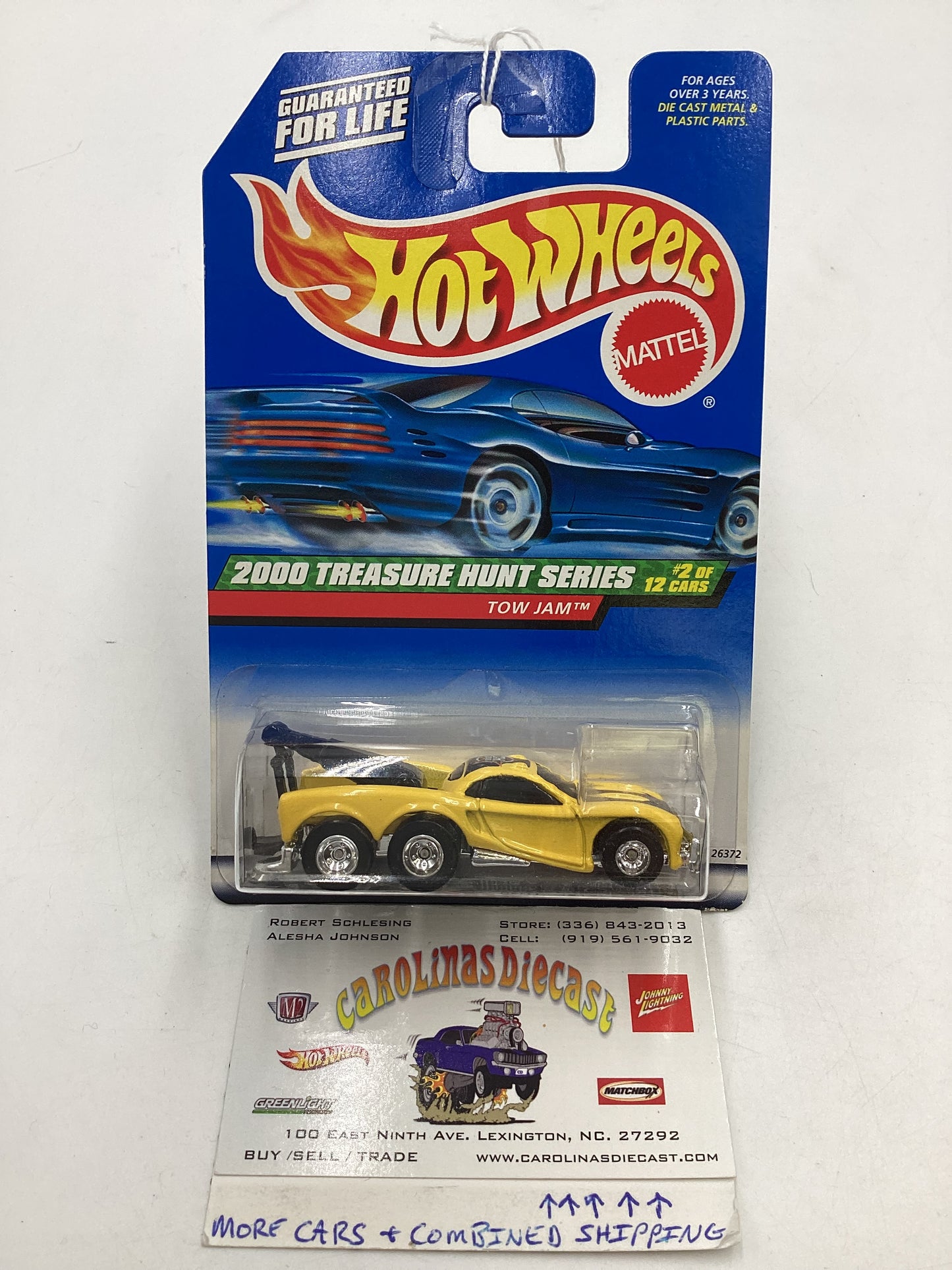 2000 Hot Wheels Treasure Hunt Series 2/12 Tow Jam #050 275E