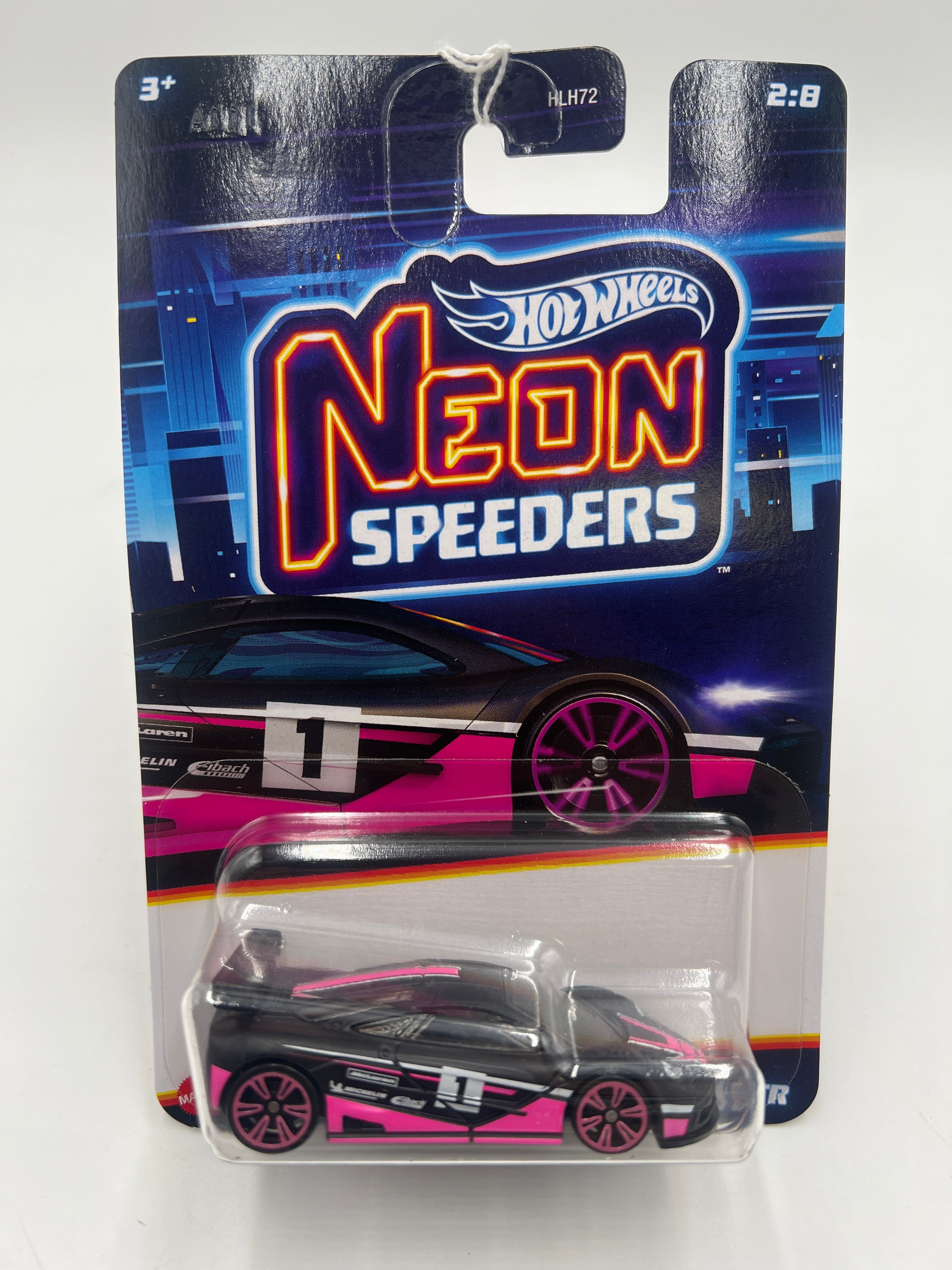 2024 Hot Wheels Neon Speeders 2/8 McLaren F1 GTR 160P