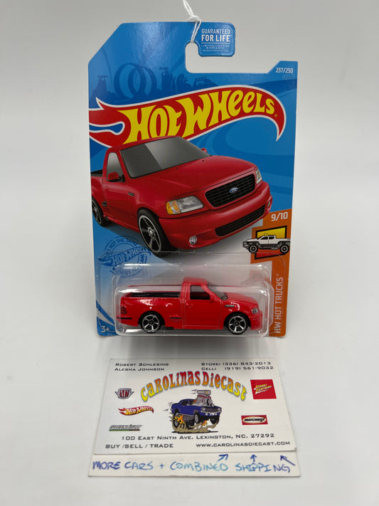 2021 Hot Wheels Hot Trucks #237 99 Ford F-150 SVT Lightning Red 32A