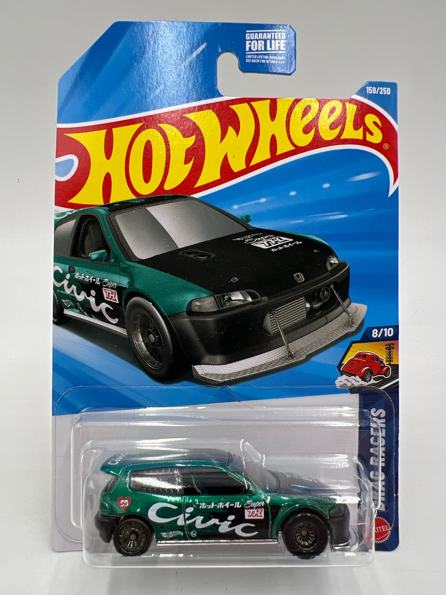 2026 Hot Wheels F Case Super Treasure Hunt #159 Honda Civic Custom W/Protector 2