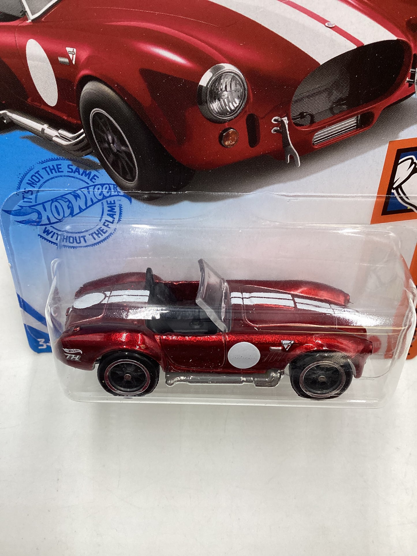 2021 Hot wheels Super treasure hunt Shelby Cobra 427 S/C Red W/Protector