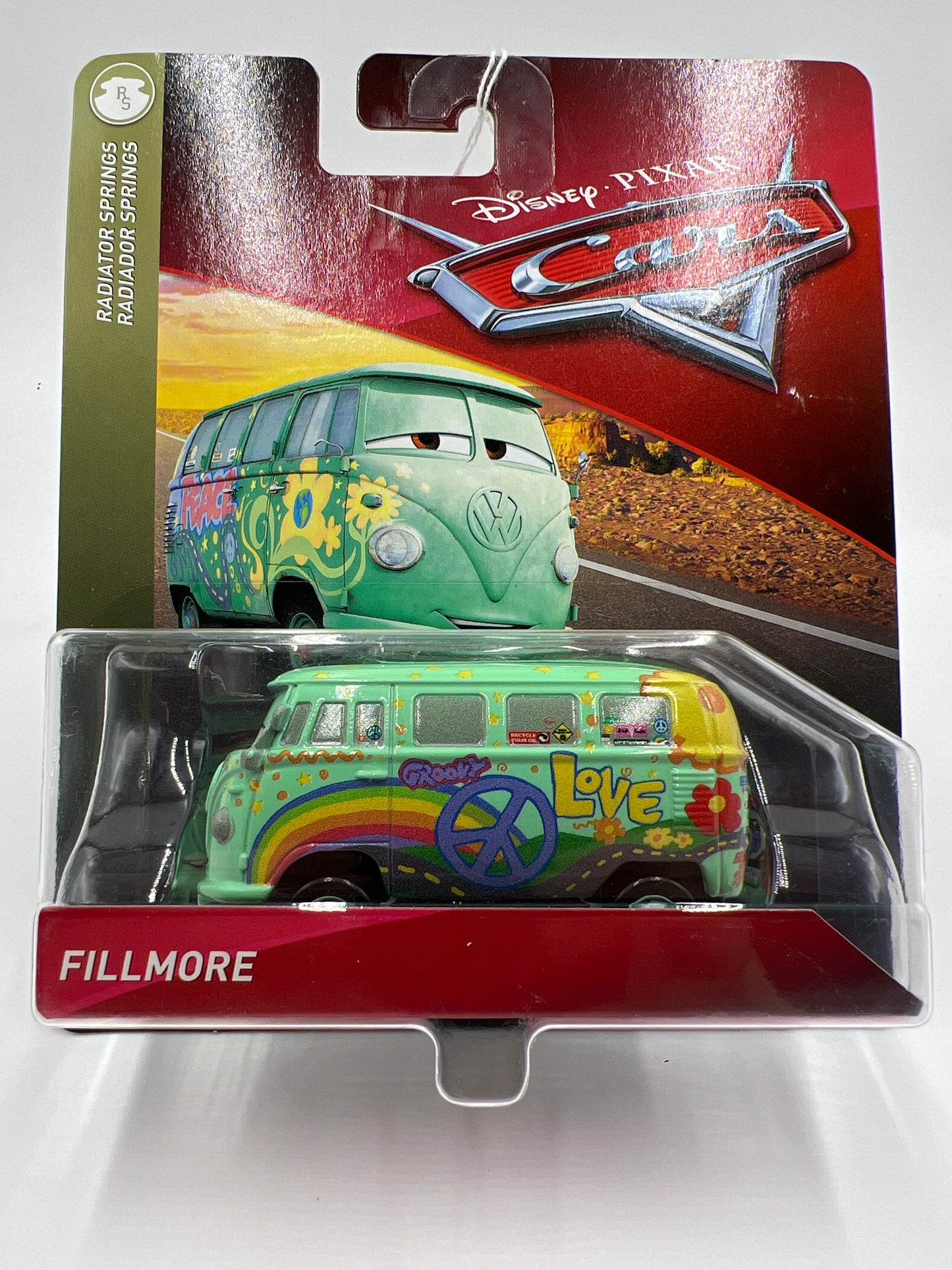 Disney Pixar Cars Radiator Springs Fillmore Green 139C
