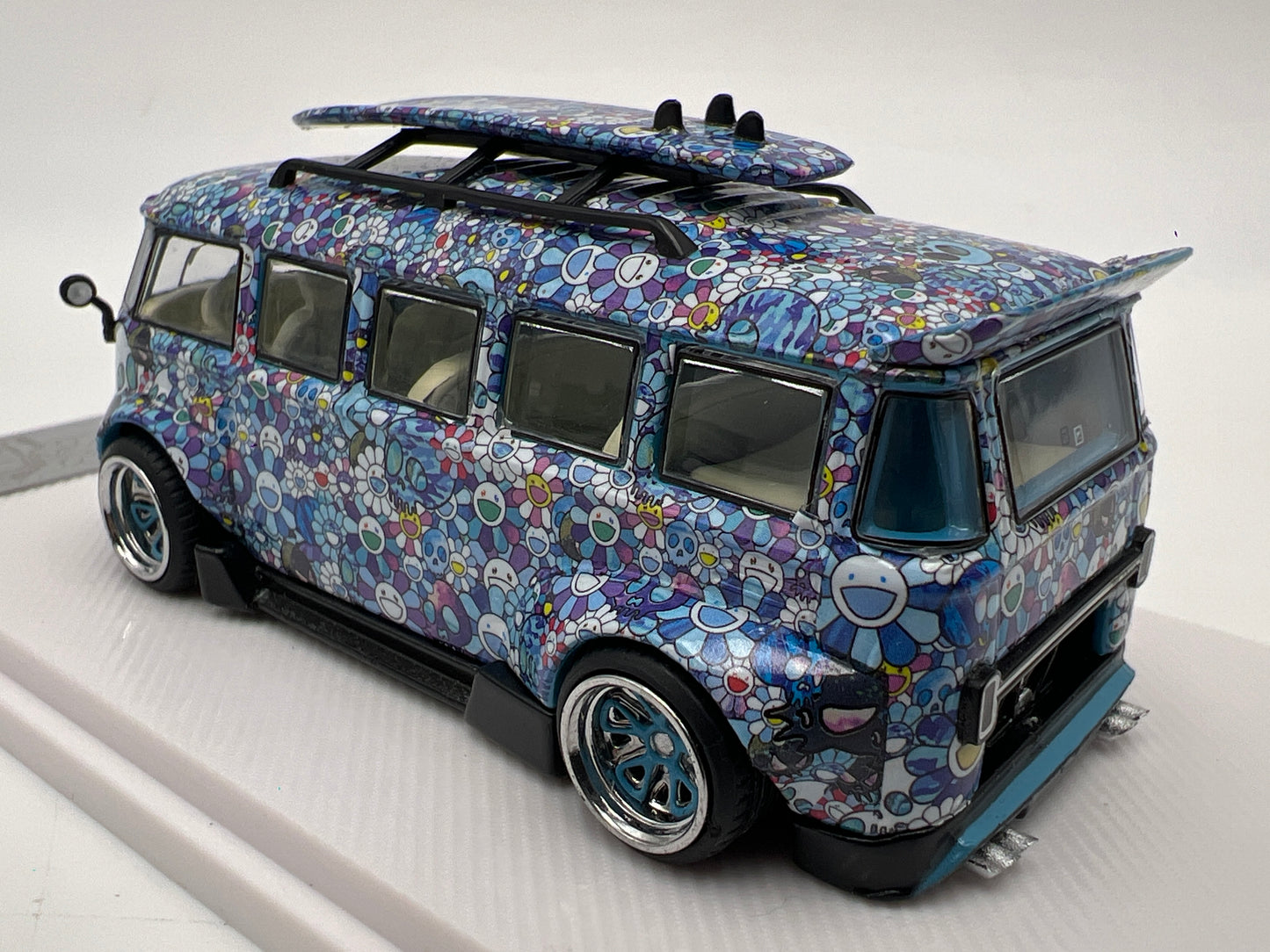 Liberty 64 VW T1 Kombi Camper Van Blue Sunflower