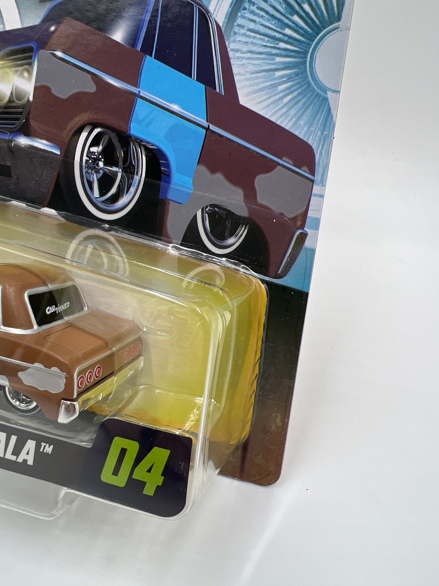 2025 MGA Car Tuned Series 8 #4 64 Chevy Impala cheech Chong 183D