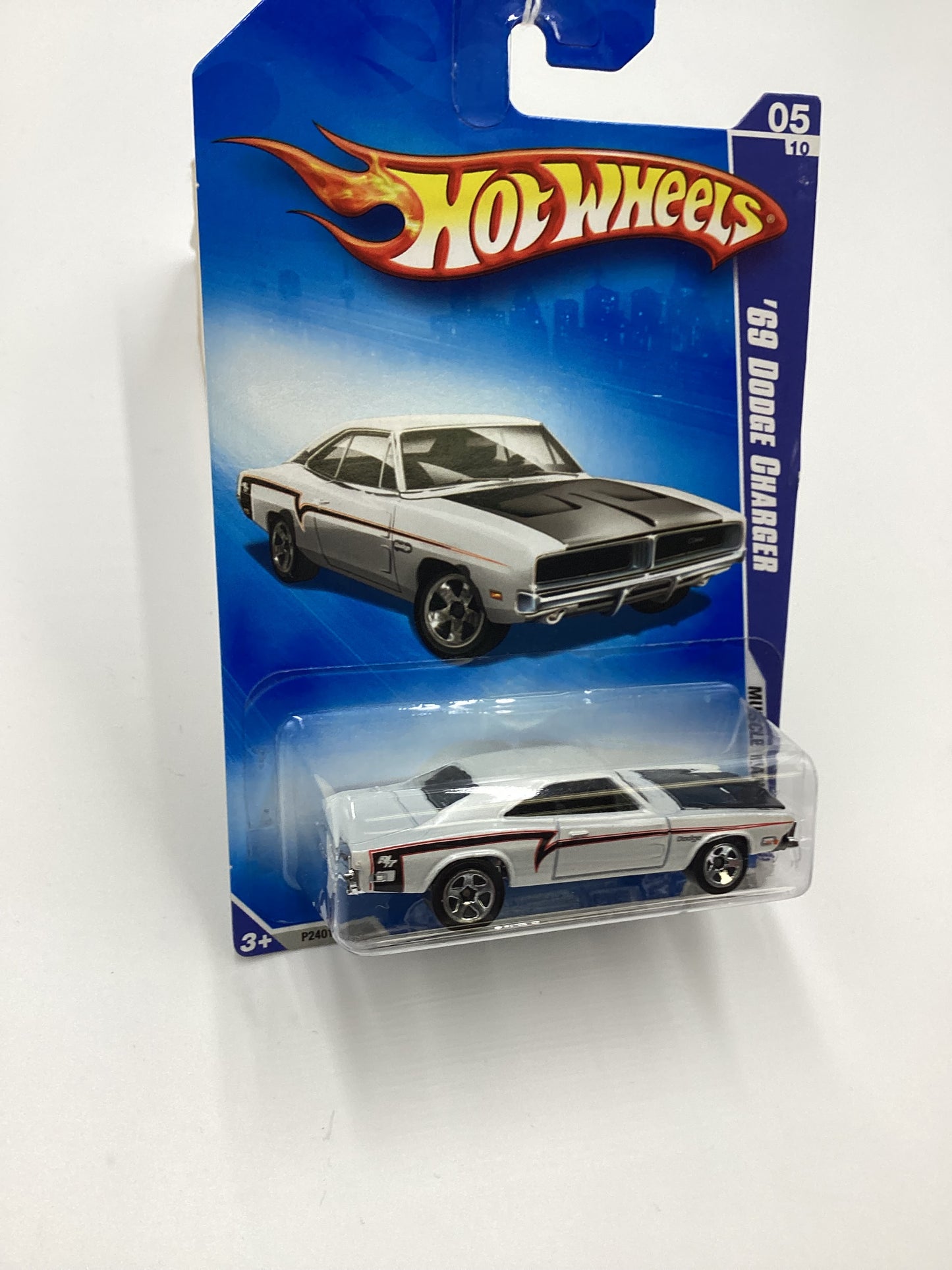 2009 Hot Wheels #081 69 Dodge Charger Kmart Exclusive 239C