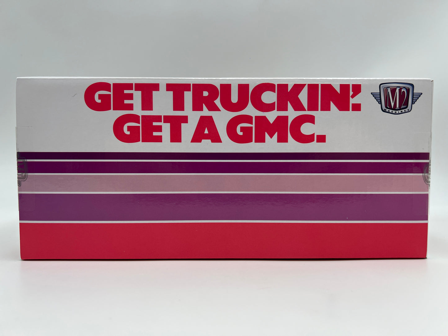 M2 Machines 1/24 Scale R140 1976 GMC Sierra Grande 15 White/Pink