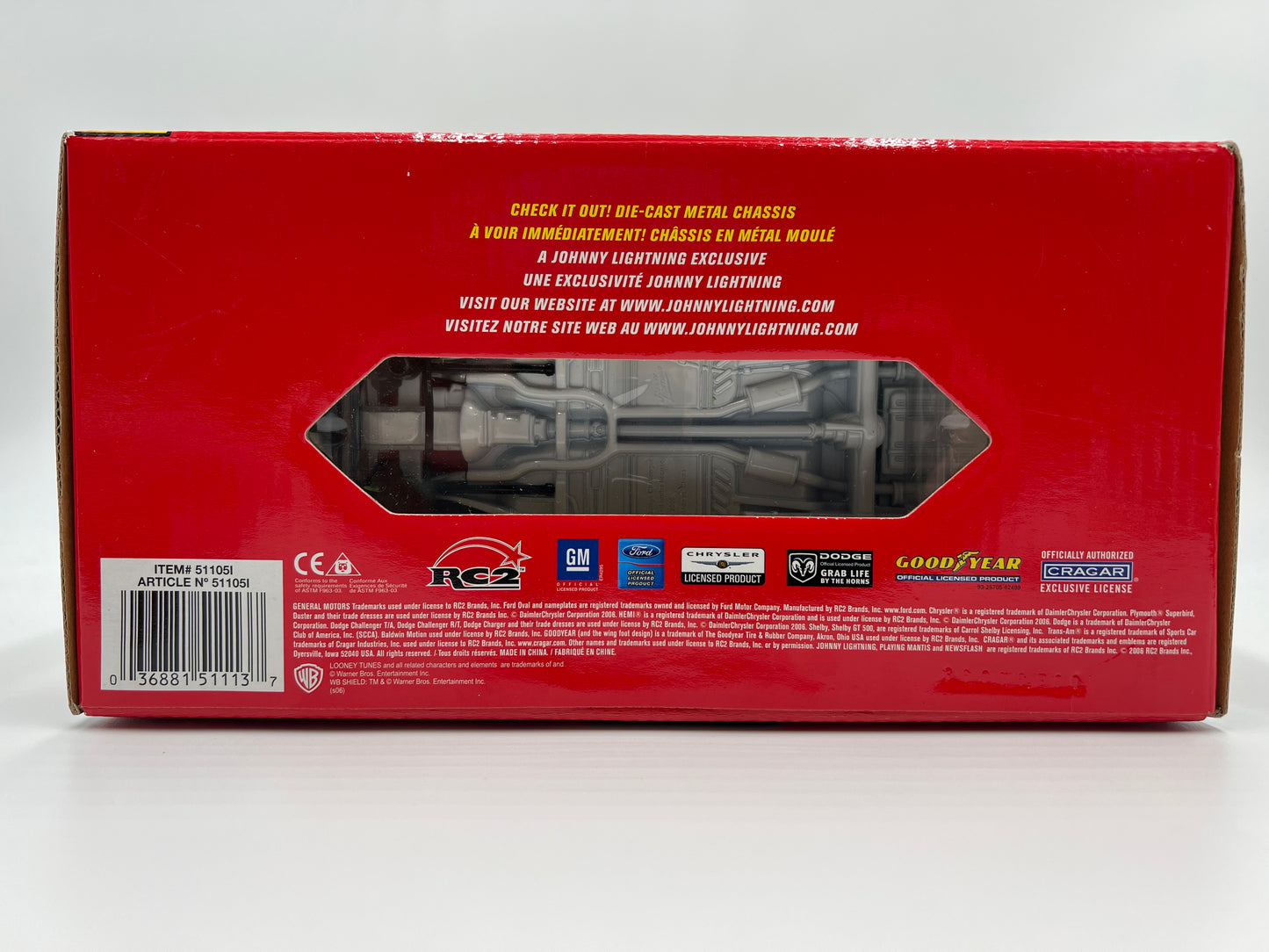 Johnny Lightning 1:24 Scale White Lightning Chase 1970 Dodge Challenger R/T Green VHTF