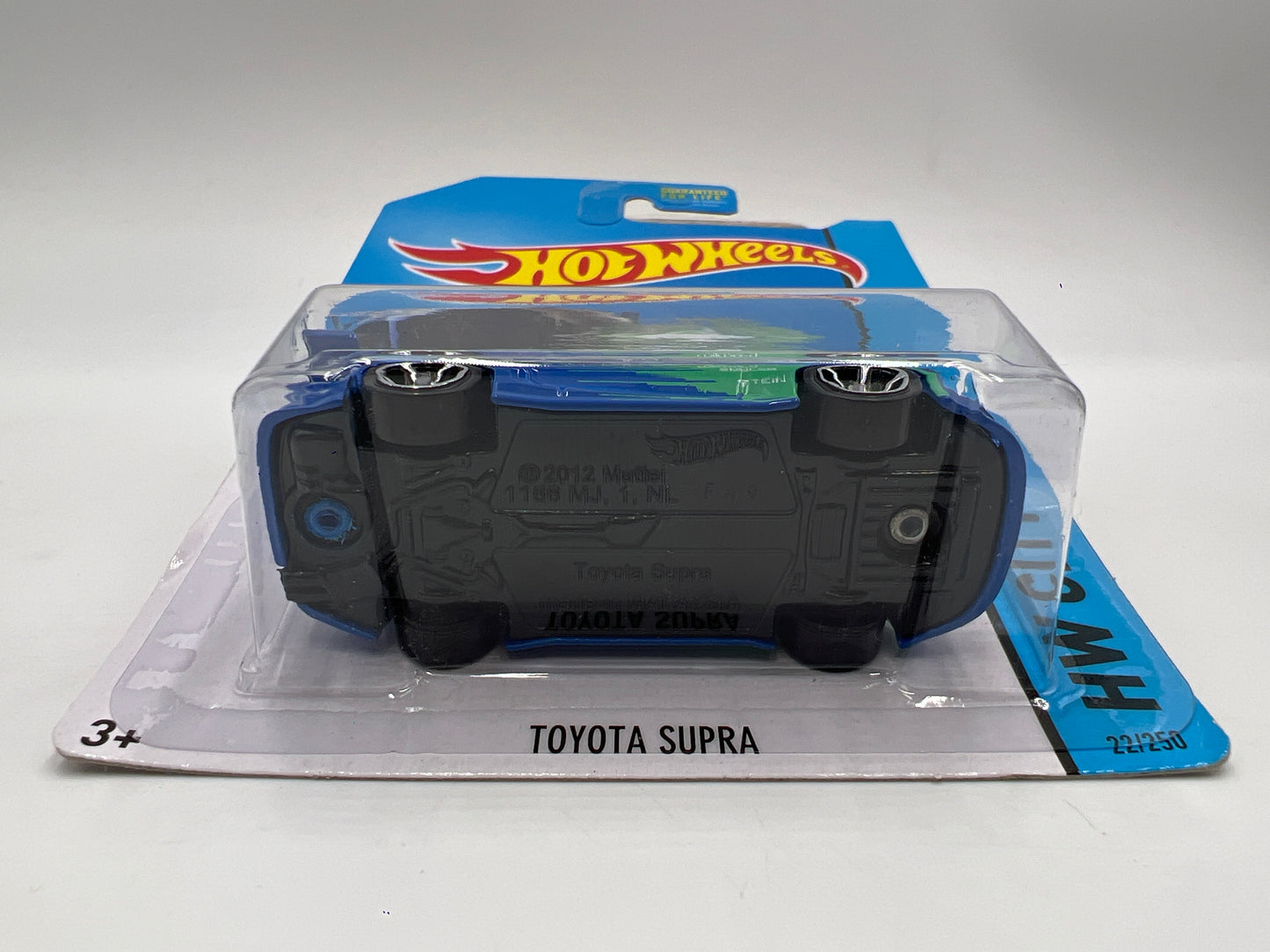 2014 Hot Wheels City #22 Toyota Supra Falken W/Protector