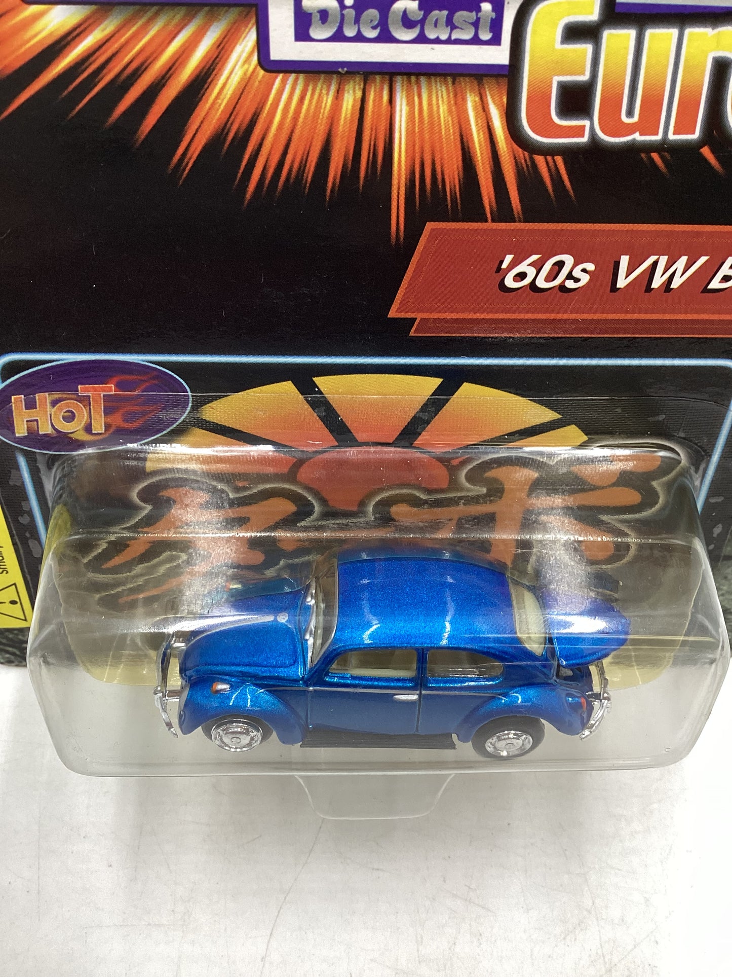 Revell Hot Hatch Diecast Euros 60’s VW Beetle Blue