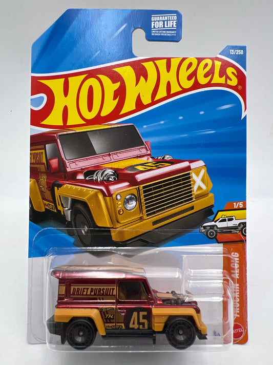2026 Hot Wheels Super Treasure Hunt #13 Drift-Ender Red W/Protector