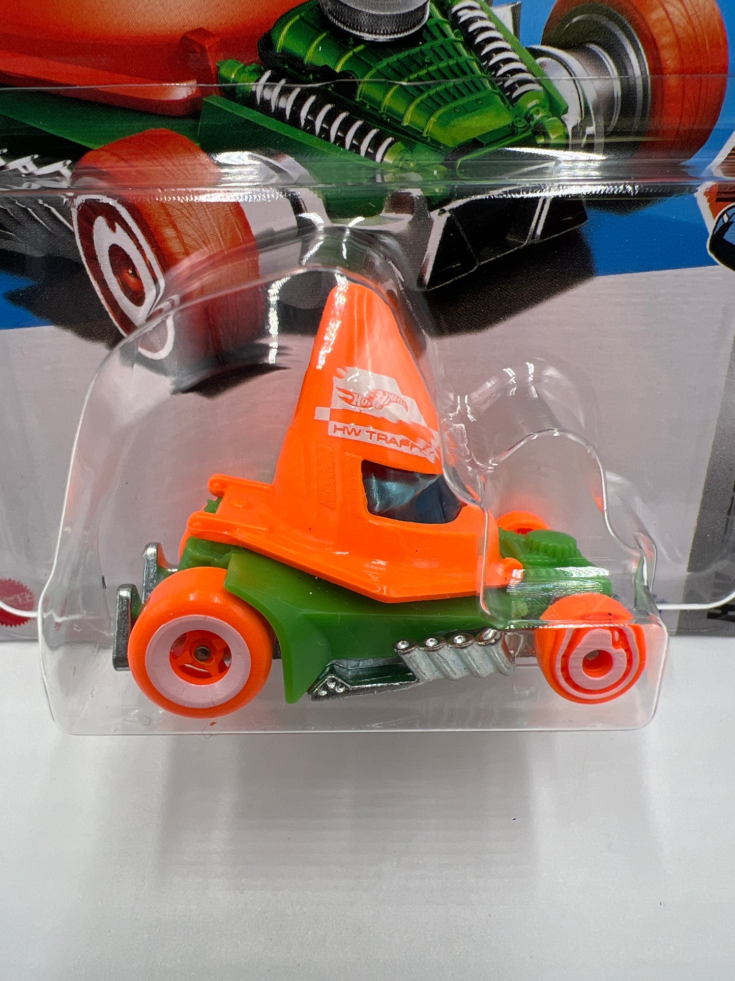 2025 Hot Wheels H Case Metro #148 Cone Shaker Orange/Green 122D