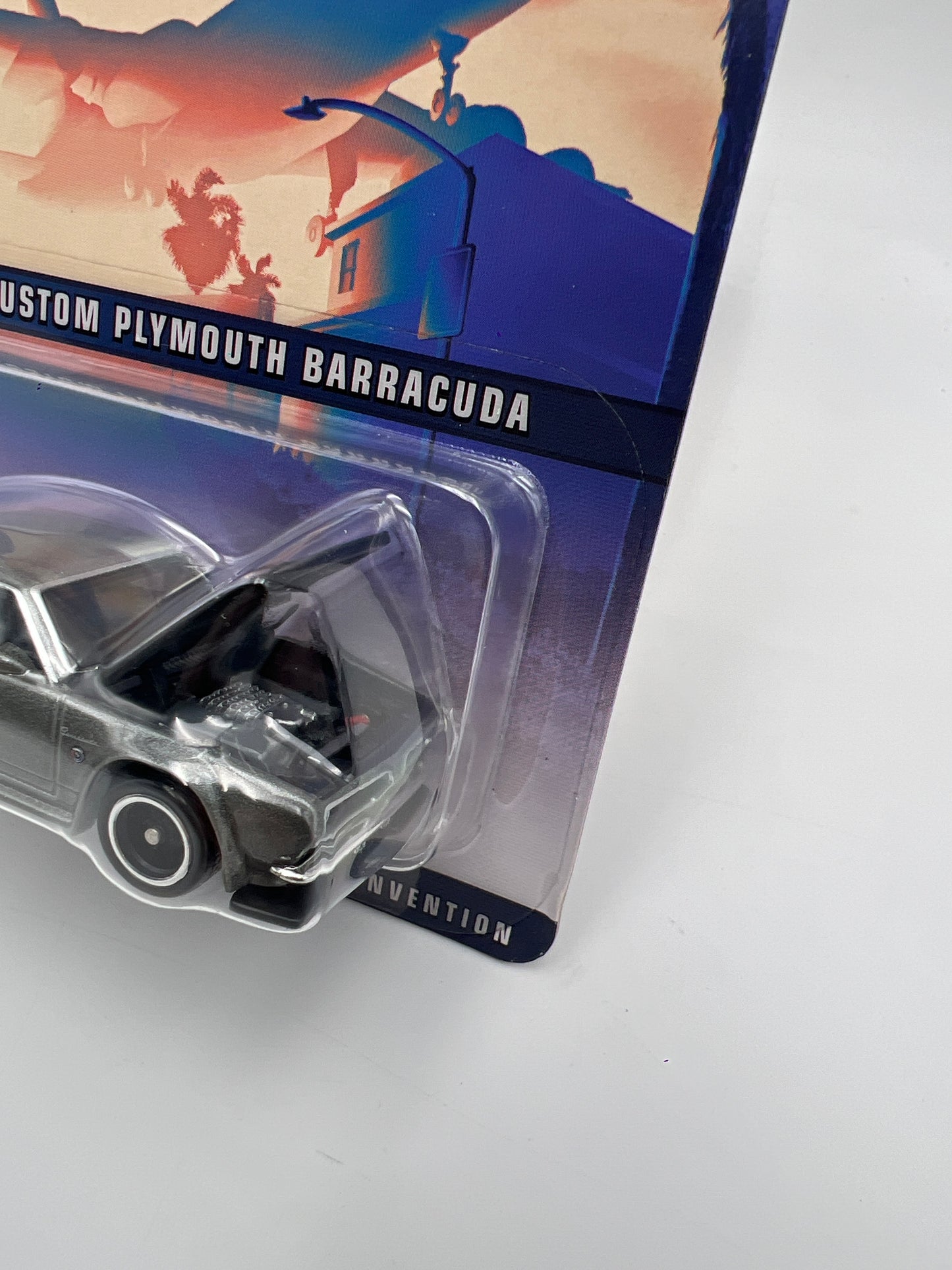 Hot Wheels 37th Collectors Convention 1968 Custom Plymouth Barracuda W/Protector See Desc