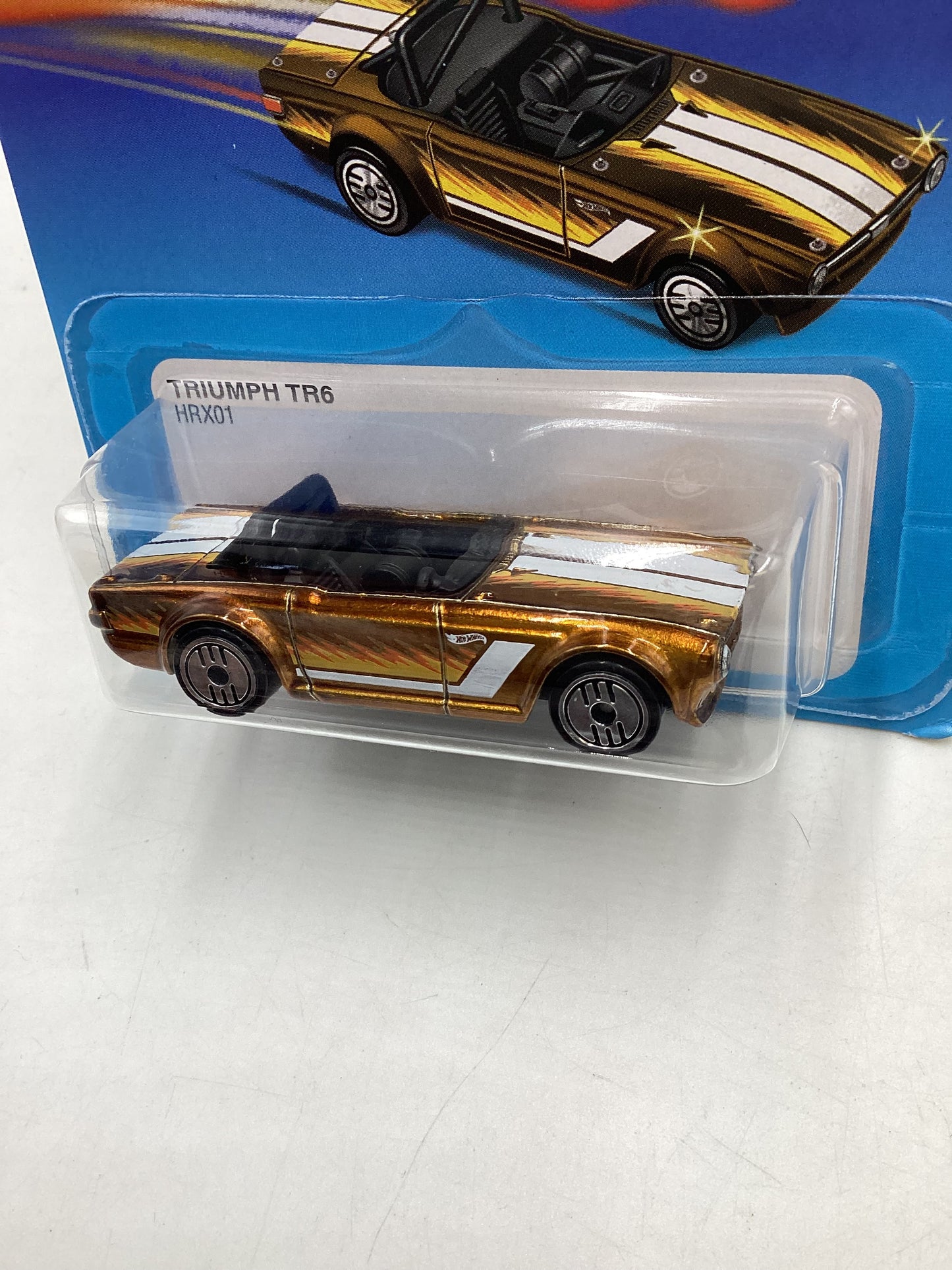 2024 Hot wheels Target Ultra Hots #2 Triumph TR6 Gold 156H