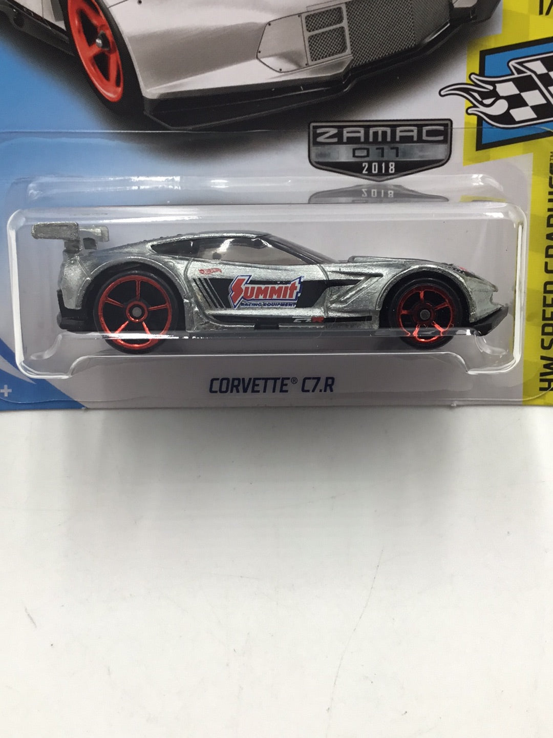 2018 Hot wheels Zamac #11 Corvette C7.R Factory Sealed sticker