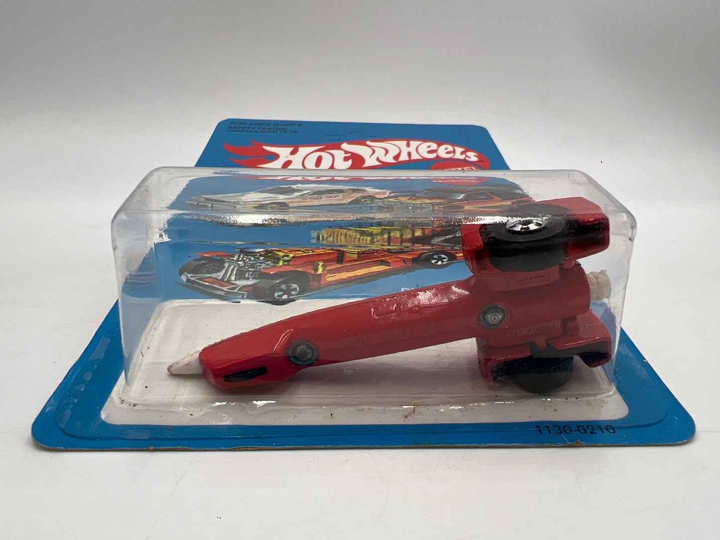 Hot Wheels Original 1981 #1130 Tricer X8 Red Unpunched W/Protector