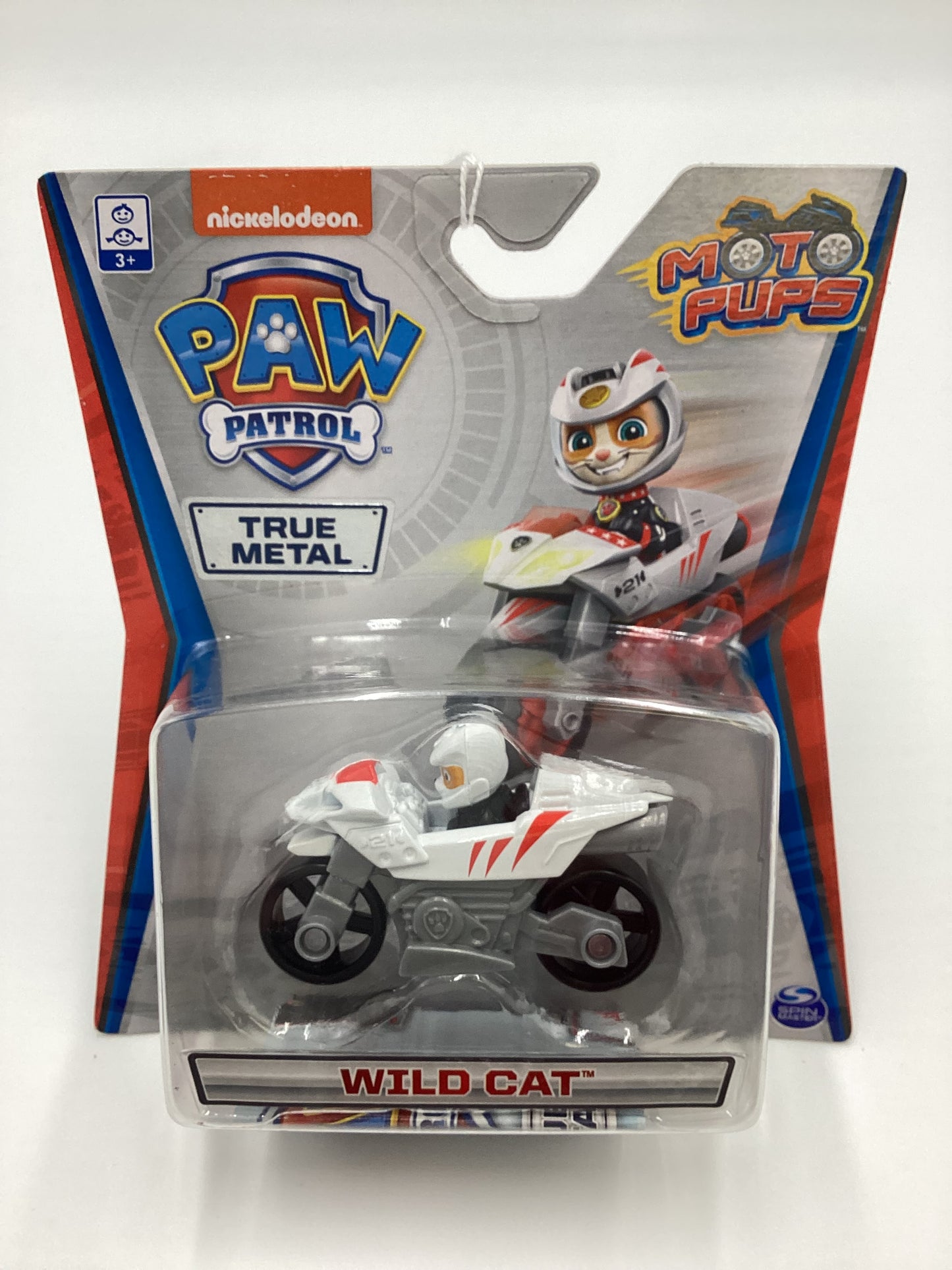 Nickelodeon Paw Patrol Moto Pups Wild Cat True Metal Rare