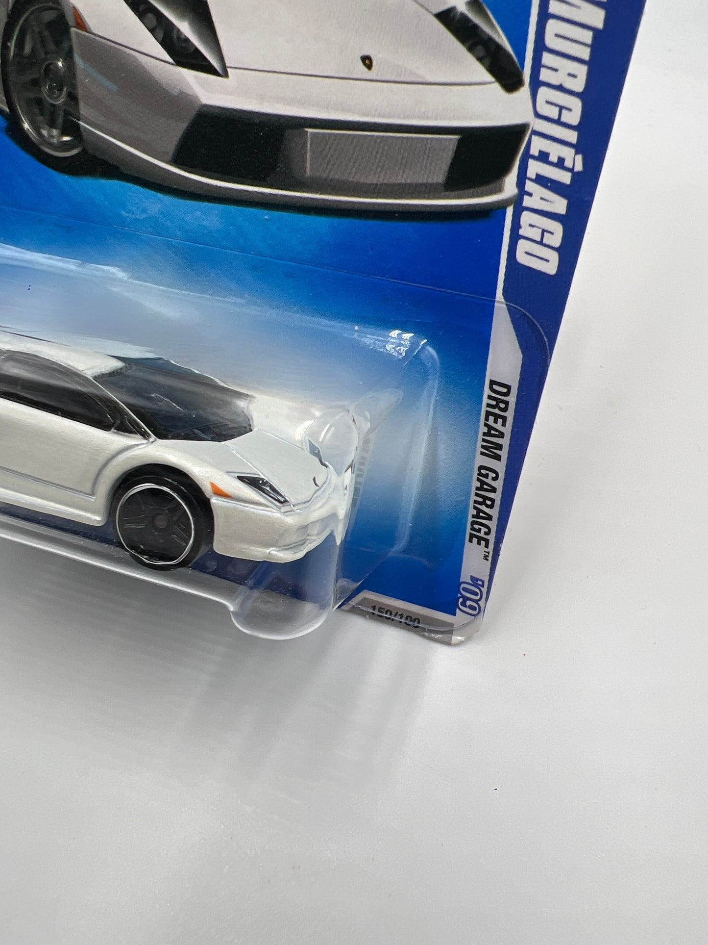 2009 Hot Wheels Dream Garage #150 Lamborghini Murcielago White (SR)