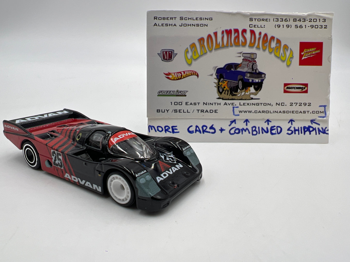 Hot Wheels Circuit Legends Premium Porsche 962 Advan Loose