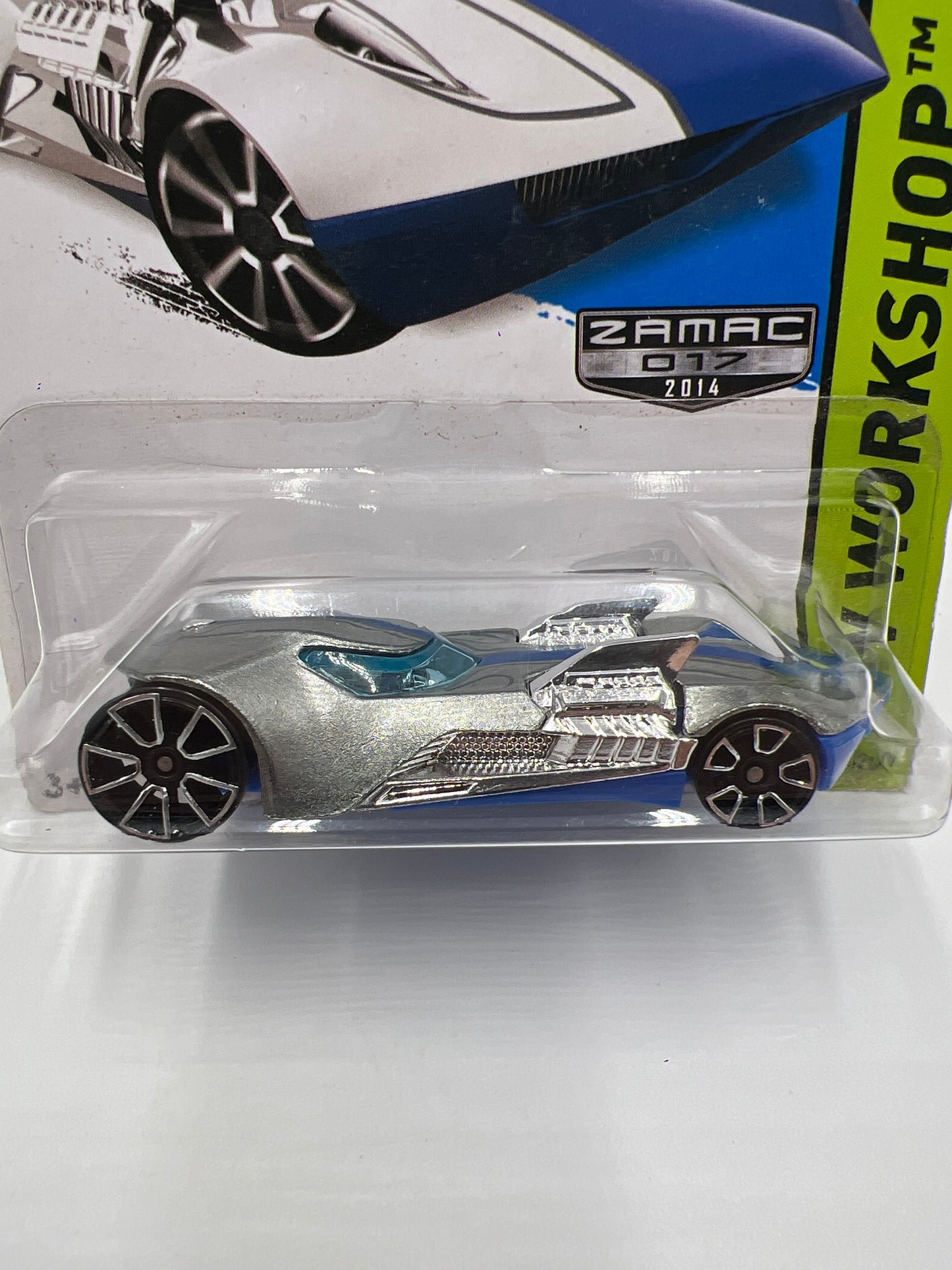 2014 Hot Wheels Walmart Exclusive Zamac 17 #226 Twin Mill III 143H