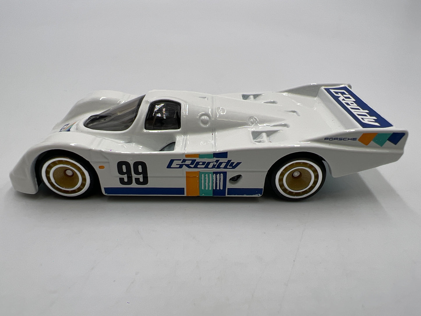 Hot Wheels Race Day Premium Porsche 962 GReddy White Loose