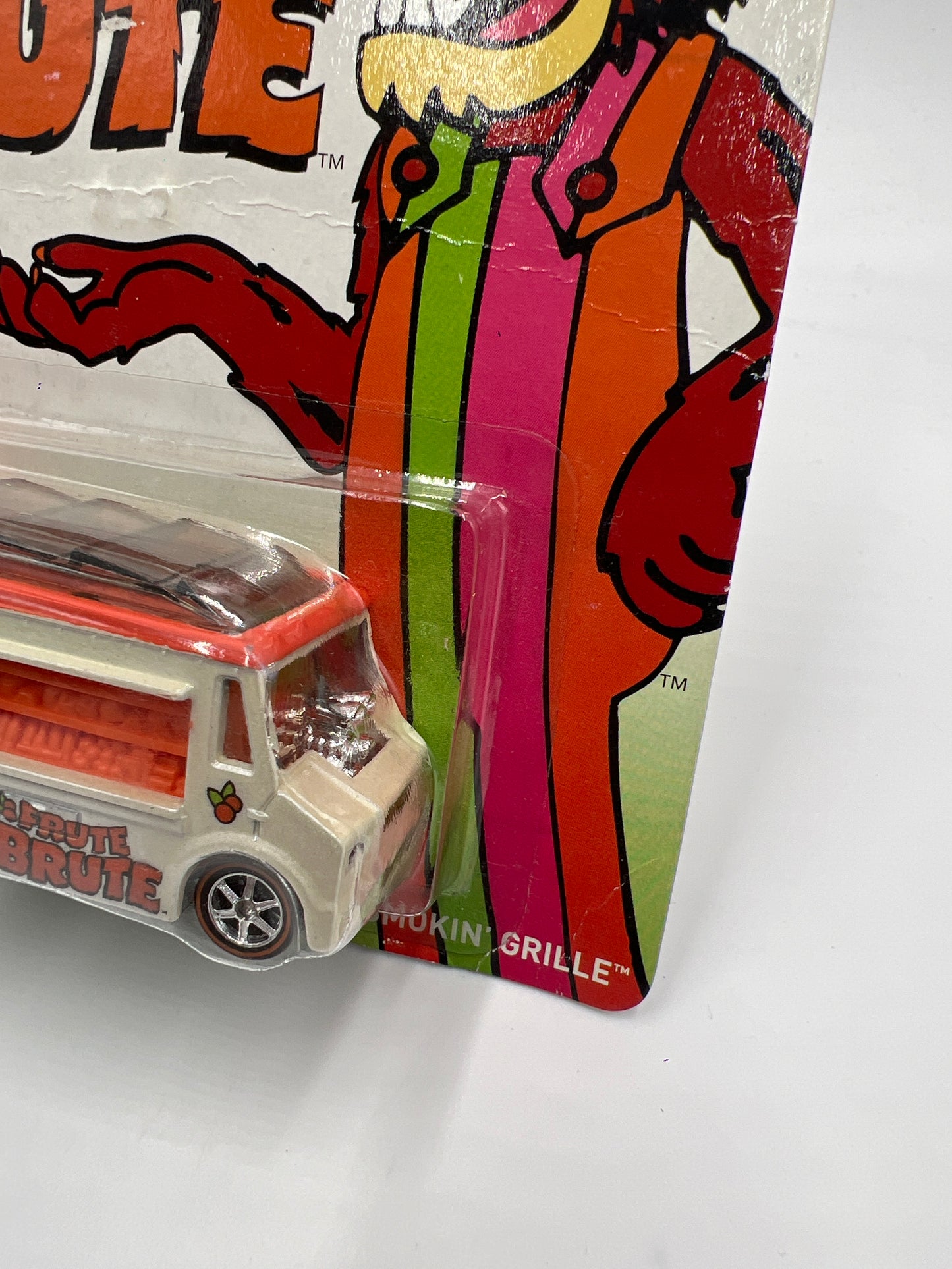 Hot Wheels Premium General Mills Frute Brute Smokin Grille Card Not Perfect 270H