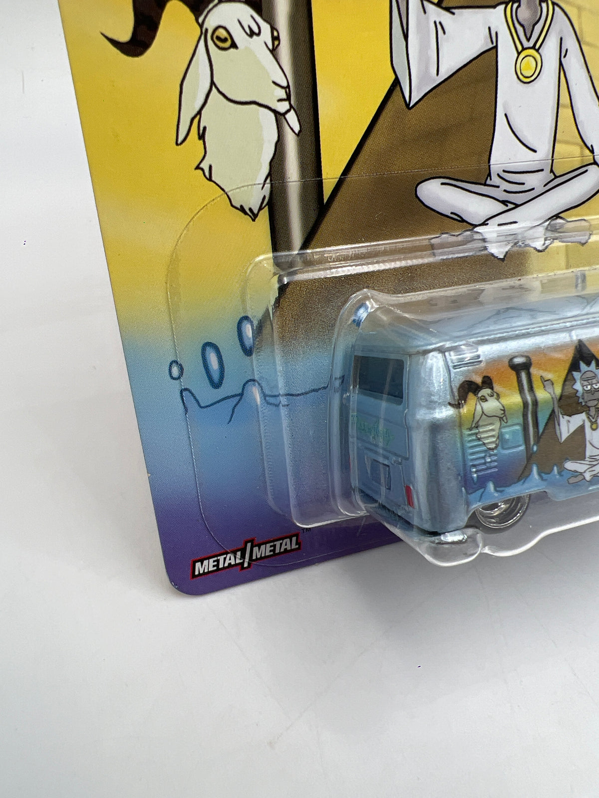 Hot Wheels Premium Rick And Morty #5 Volkswagen T1 Panel Bus W/Protector