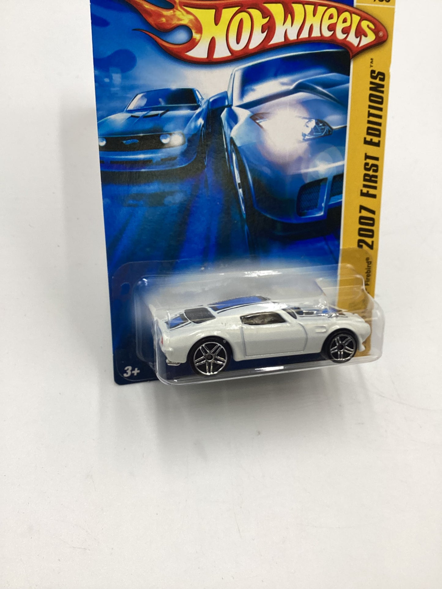 2007 Hot Wheels New Models #16 70 Pontiac Firebird White 57H