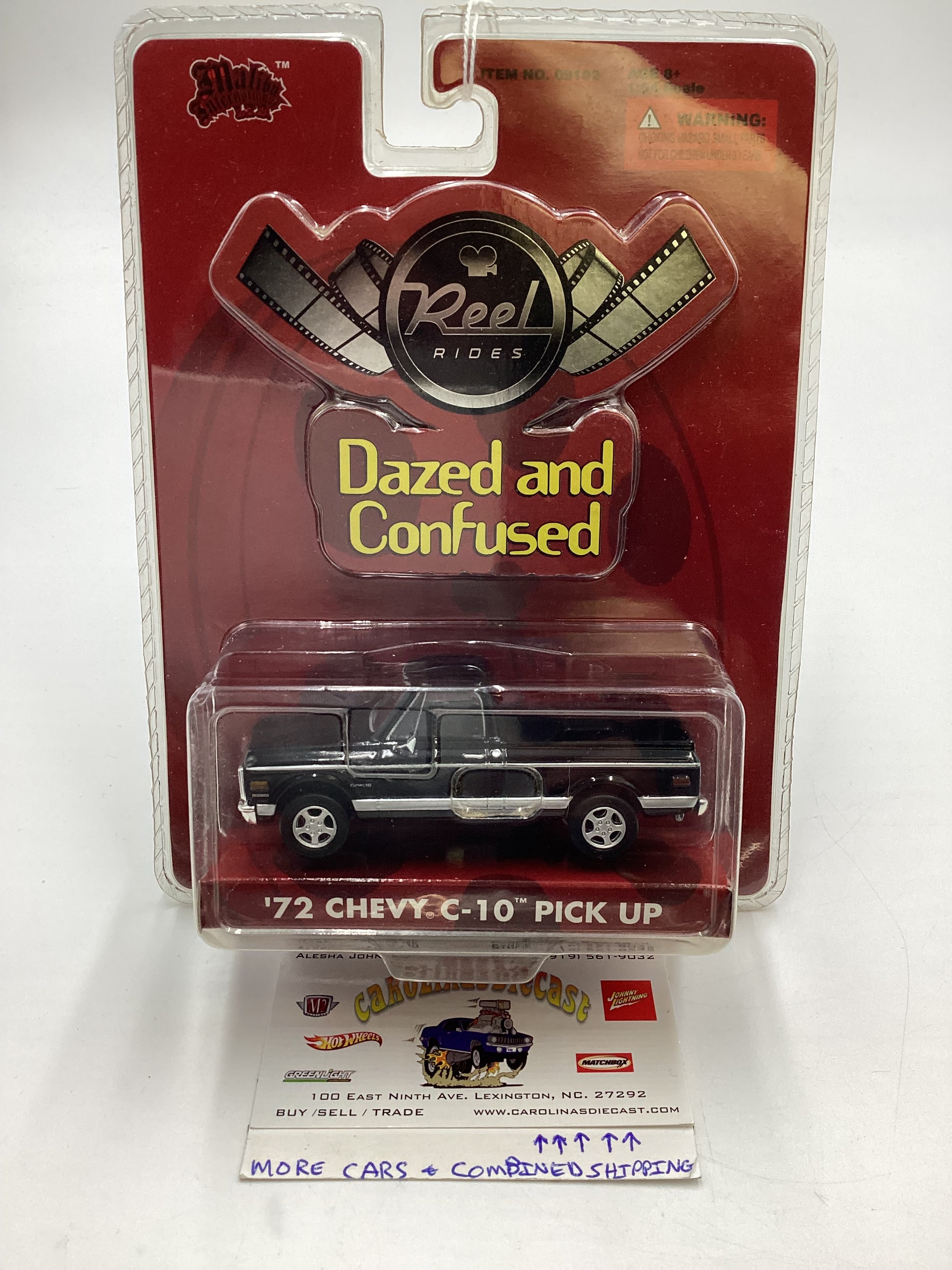 Malibu International Reel Rides 72 Chevy C-10 Pick Up Dazed and