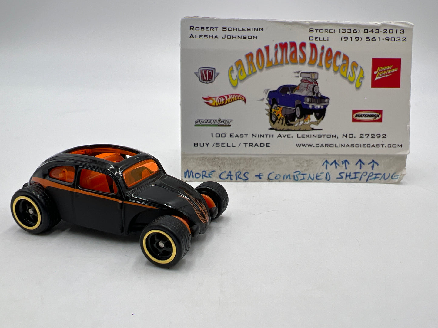 Hot Wheels Larrys Garage Set Exclusive Premium Custom Volkswagen Beetle CHASE Loose