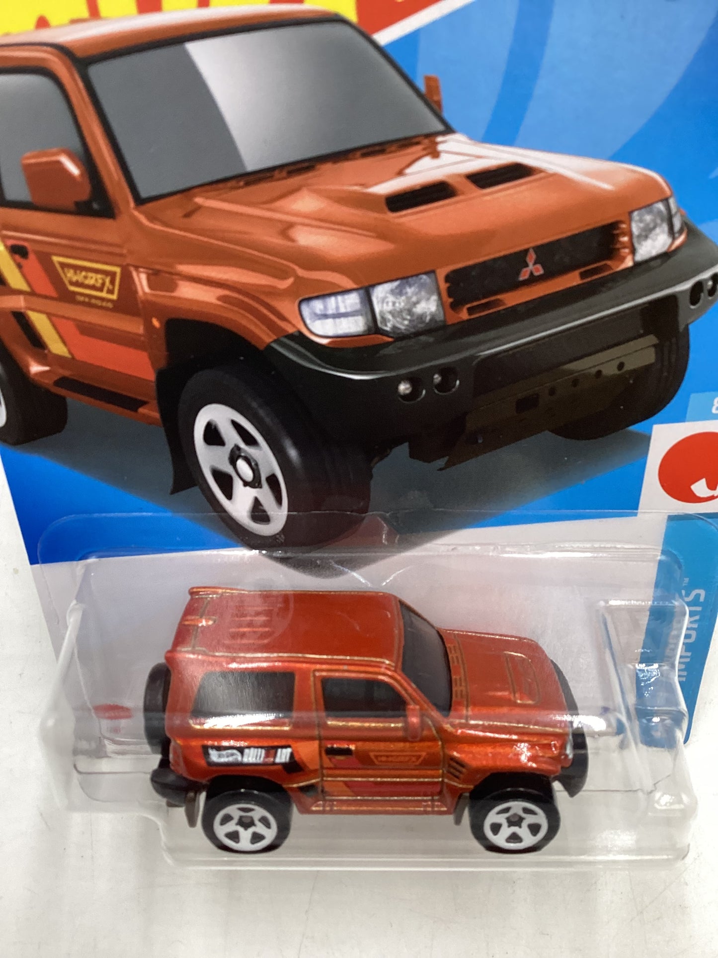 2024 Hot Wheels #169 Misubishi Pajero Evolution Orange 92E