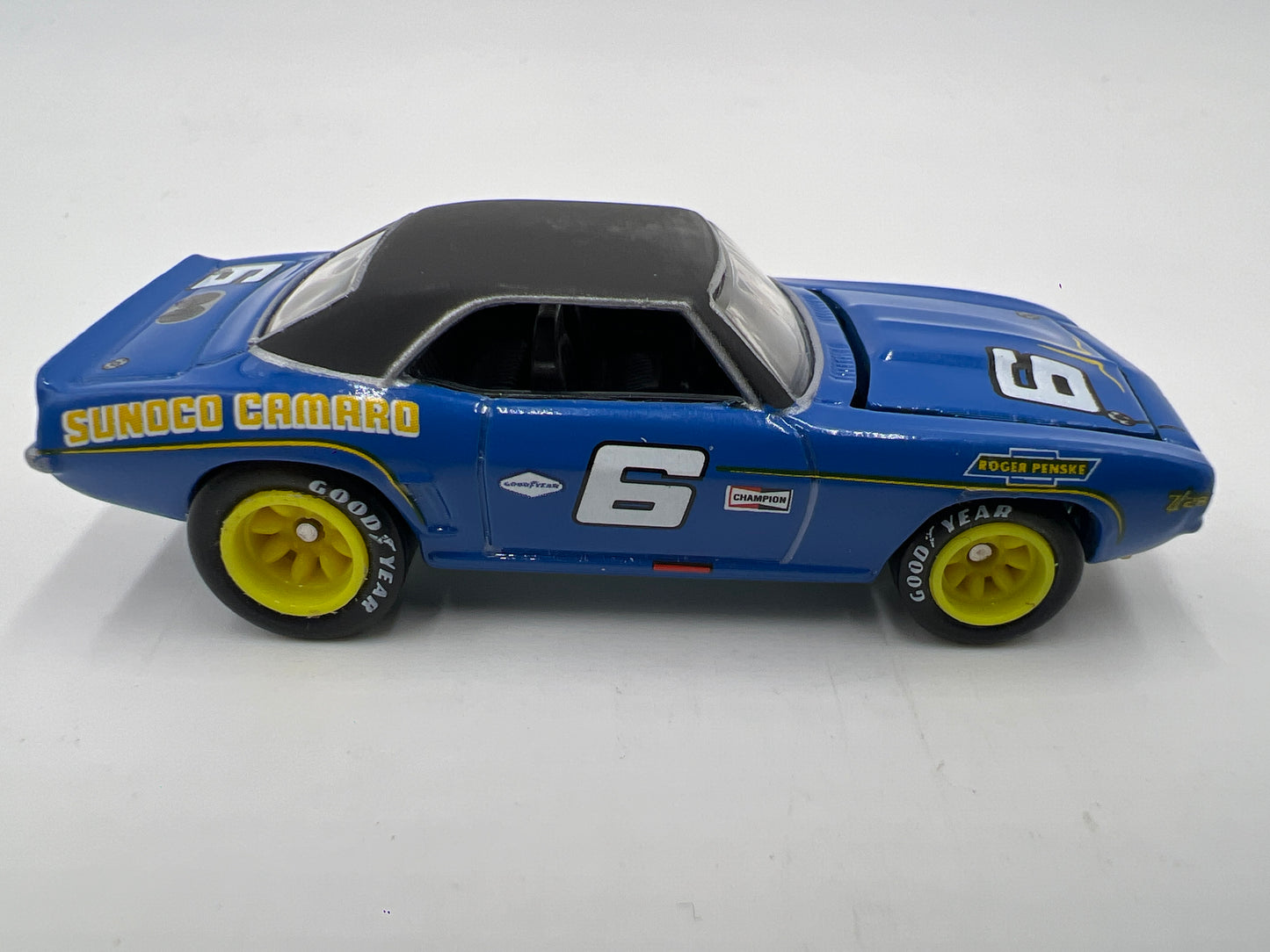 Hot Wheels Vintage Racing #27 Premium Marc Donohue 69 Camaro Sunoco Blue Loose