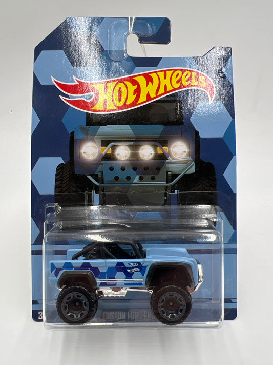 Hot Wheels Walmart Camouflage Series #5 Custom Ford Bronco Blue 160M