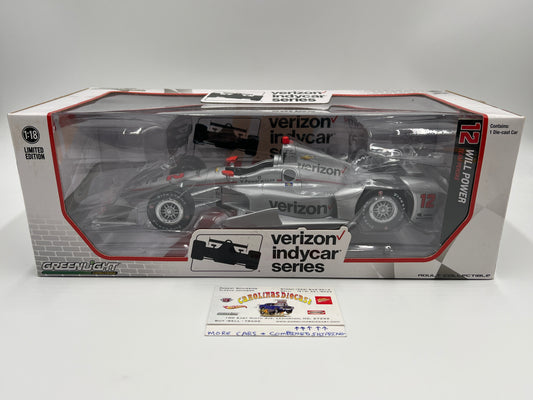 Greenlight 1:18 Verizon Indycar Series Will Power #12 Team Penske Silver