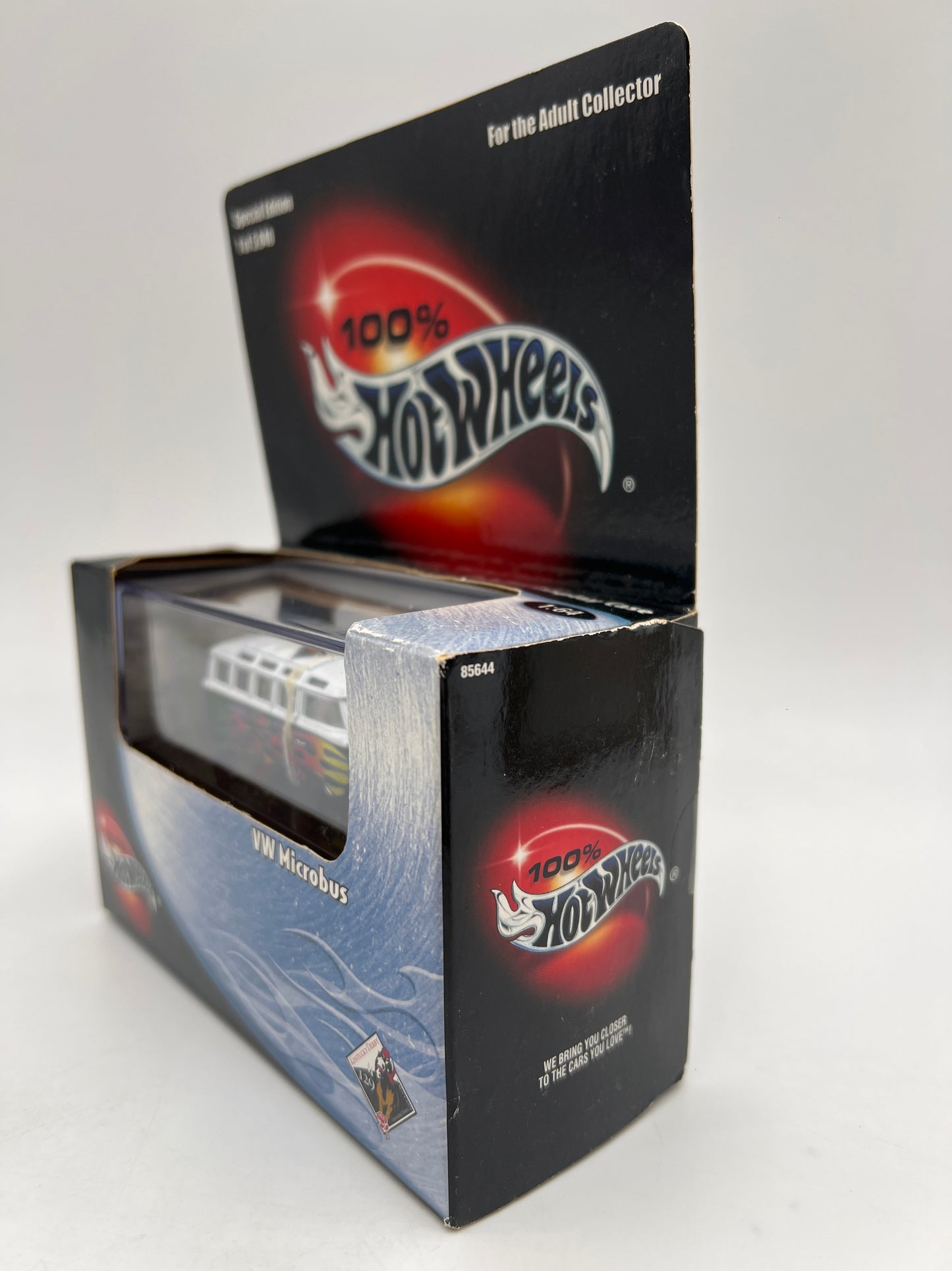 Hot Wheels 100% Black Box Kentucky Derby VW Microbus Black/White