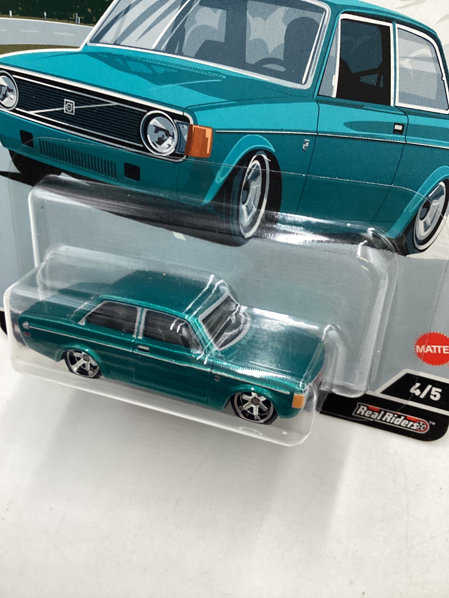 Hot wheels Auto Strasse 4/5 73 Volvo 142 GL 252C