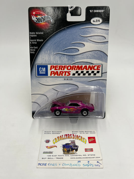 Hot Wheels Premium 100% GM Performance Parts #2 67 Camaro Purple