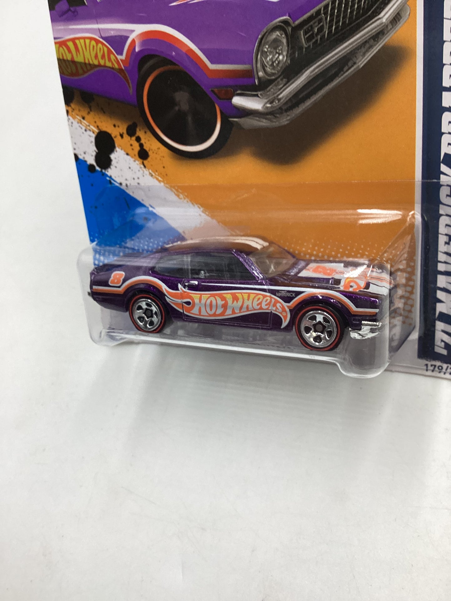 2012 HW Racing #179 Walmart Exclusive 71 Maverick Grabber Purple 234D