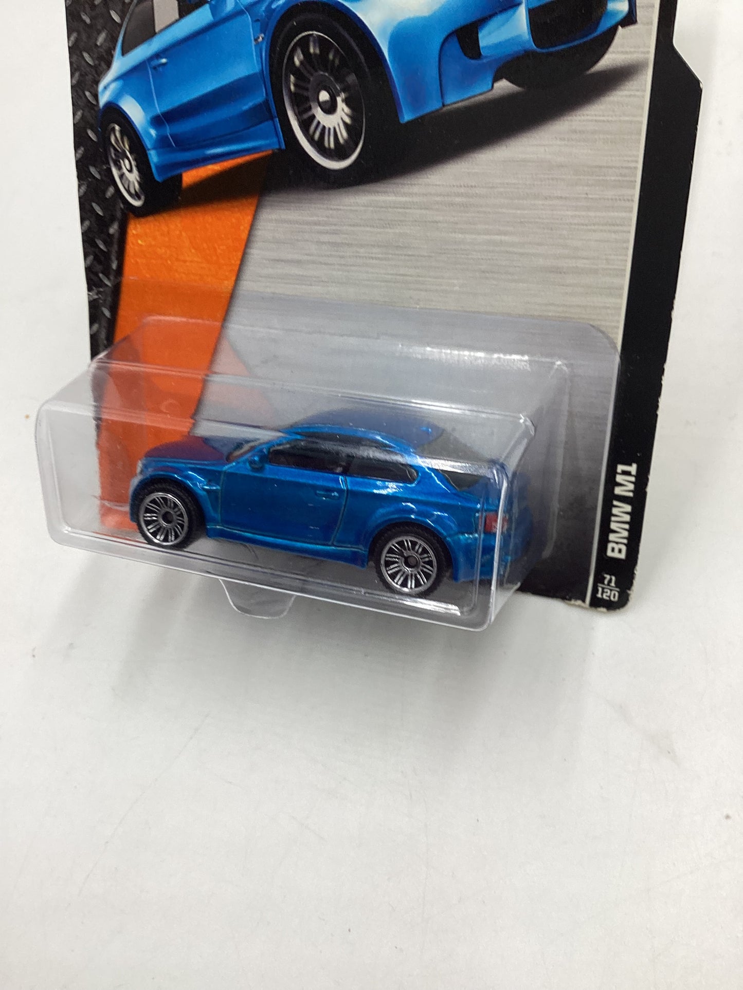 2014 Matchbox Adventure City #71 BMW M1 Blue 208F