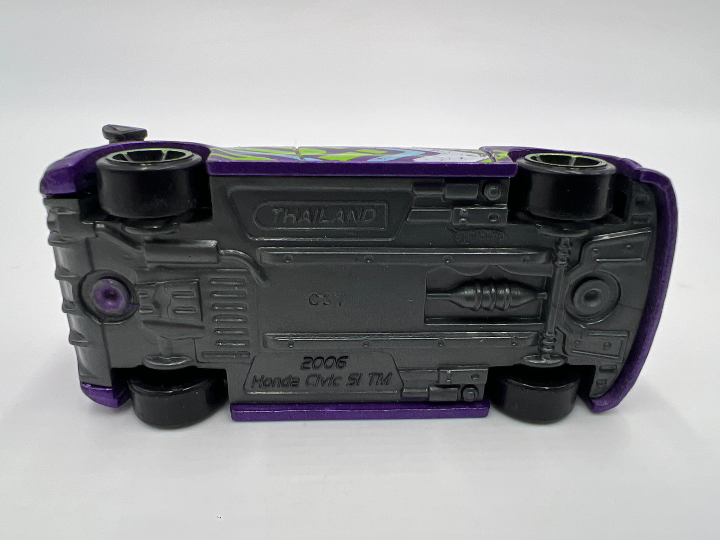 Hot Wheels 1/64 First Editions Honda Civic Si Purple Loose